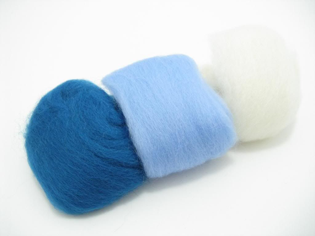 Merino Wool Roving Fiber Needle Felting Wool Hand Spinning DIY Felting