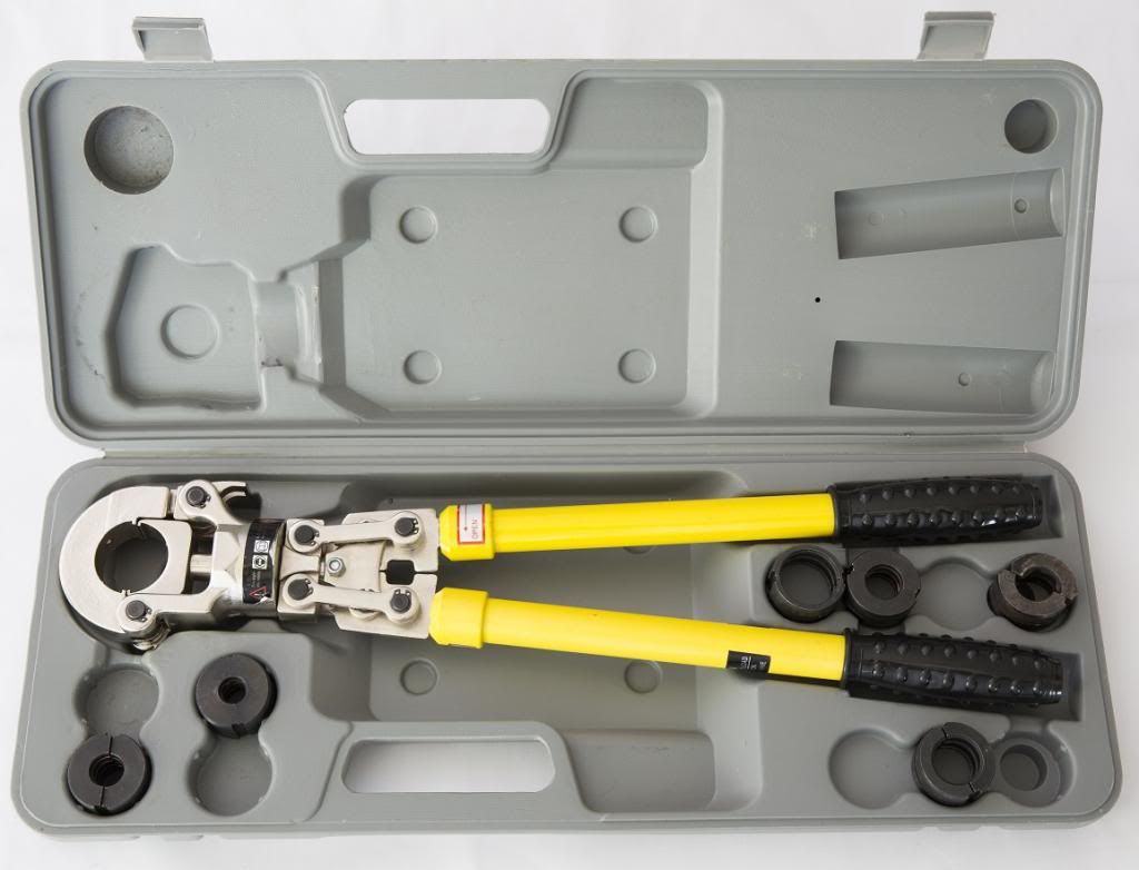 plumbing copper crimp tool suit viega romax ropress milwaukee m12 m18