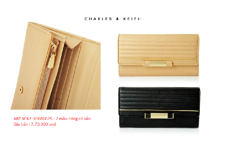 Charles   Keith chính hãng xách tay trực tiếp từ Singapore