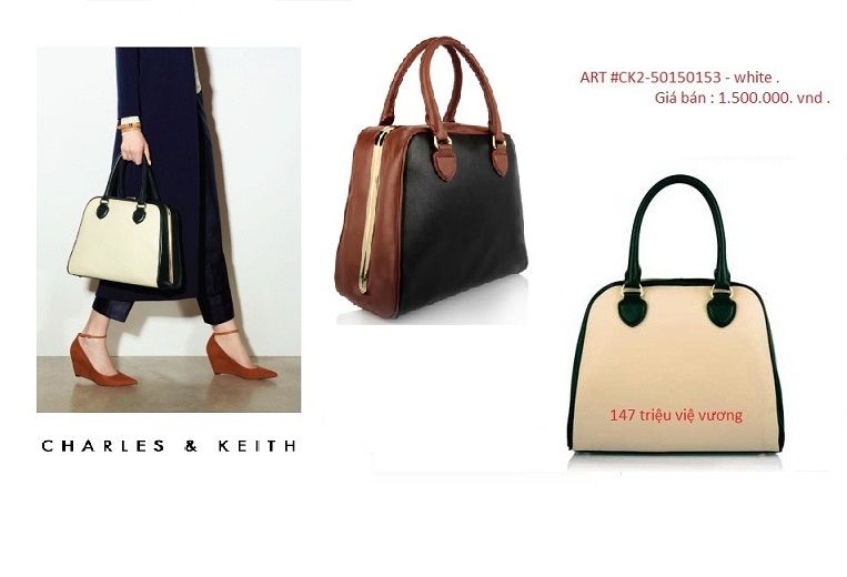 Charles   Keith chính hãng xách tay trực tiếp từ Singapore