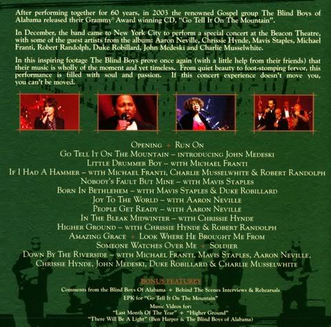 A2 - The Blind Boys of Alabama - Go Tell it on the Mountain : Live in New York (2005) [DVD9]