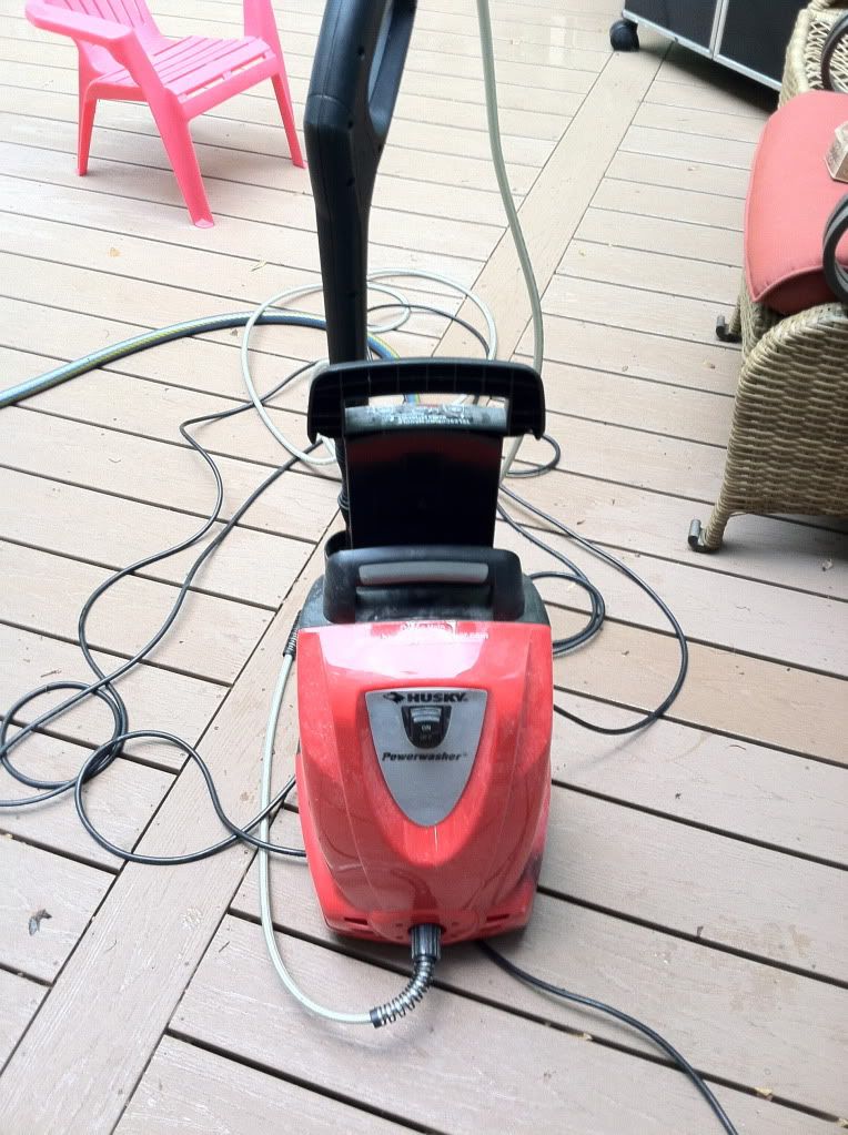 Husky 1500PSI Power washer for sale!