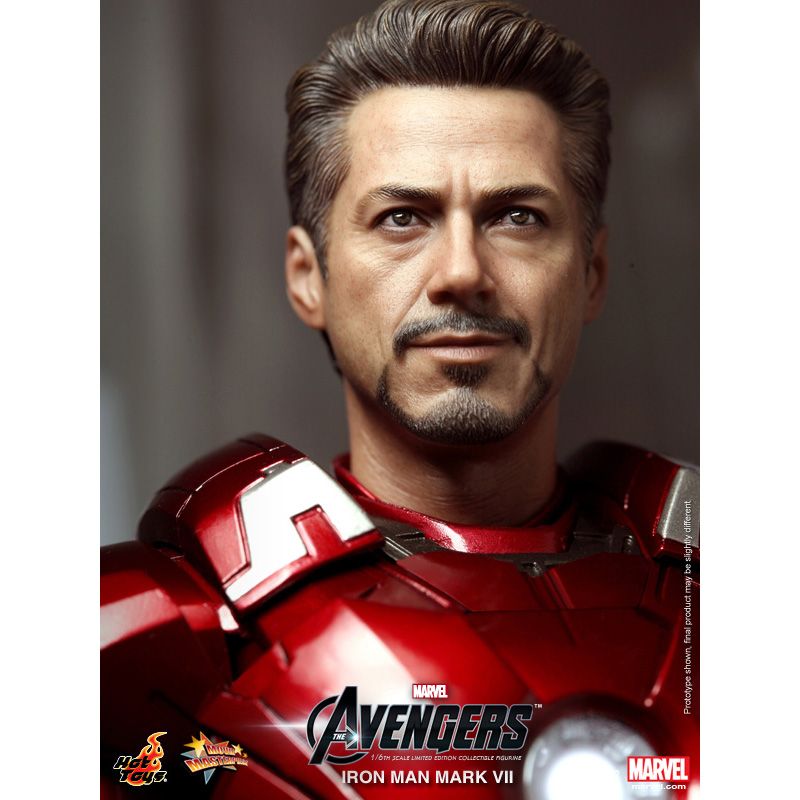 Hot Toys 1/6 Marvel The Avengers - Iron Man Mark 7 VII Tony Stark