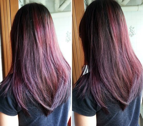 miranda hair dye pink color