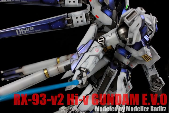 [Custom]RX-93-v2 Hi-v Gundam E.V.O GoGo'1/100 โดย ModellerRaditz