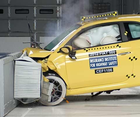 Fiat 500 - IIHS-HLDI Top Safety Pick
