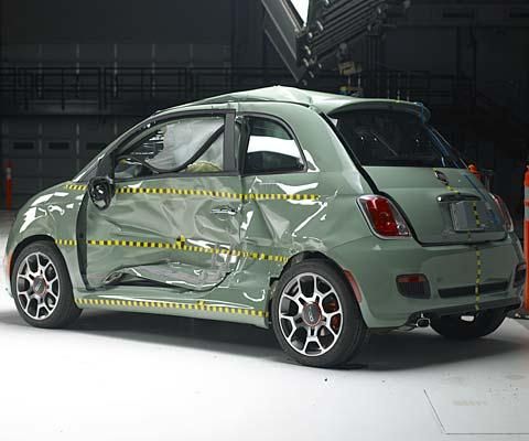 Fiat 500 - IIHS-HLDI Top Safety Pick
