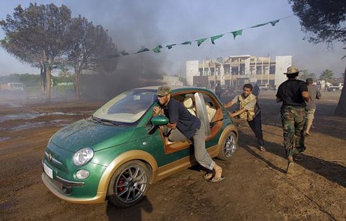 Fiat 500 Capri: Remains Of The Libyan Revolution
