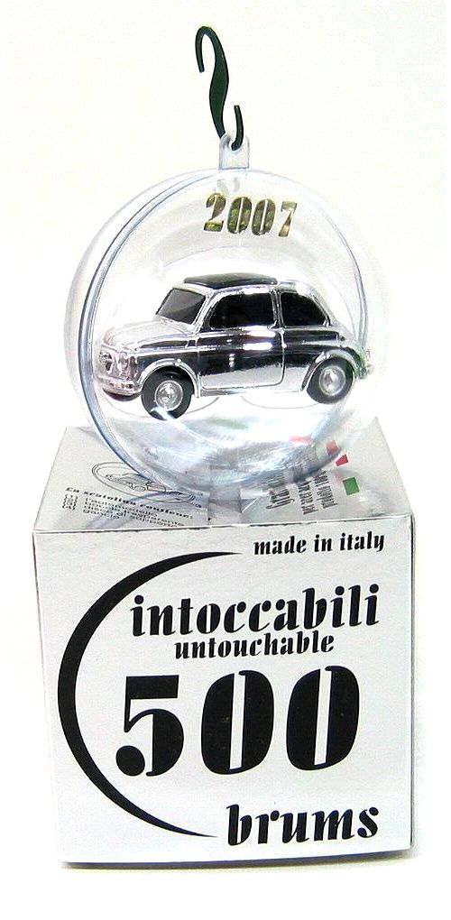 Brums Christmas 2007 Tree Ball - Intoccabili/Untouchable - Brumm 1/43 BR004