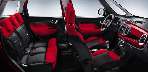 Fiat 500L Interior