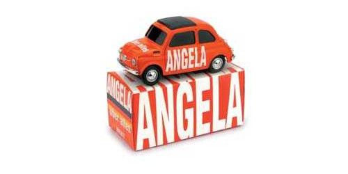 Fiat 500 Angela Über Alles - Special Edition Election Day 2008 - Brumm 1/43 Ref. BR007