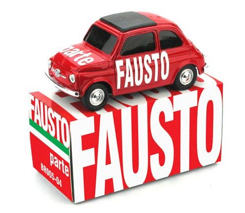 Fiat 500 Fausto Parte - Special Edition Election Day Italy 2008 - Brumm 1/43 Ref. BR005-04