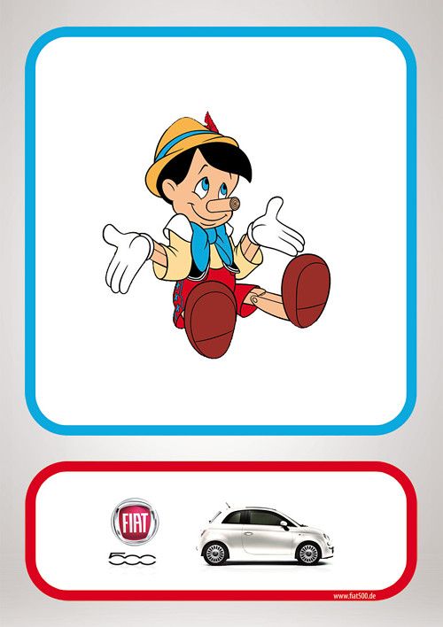 Fiat 500: Pinocchio