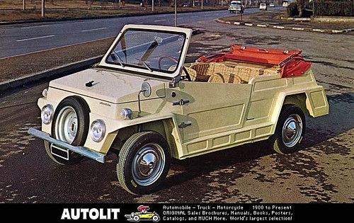 1968 Fiat 500 Albarella Savio Jolly Factory Photo