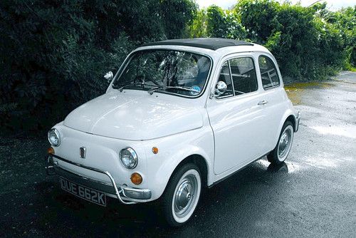 1971 Fiat 500 L Formerly Owned By British PM David Cameron To Be Auctioned Off