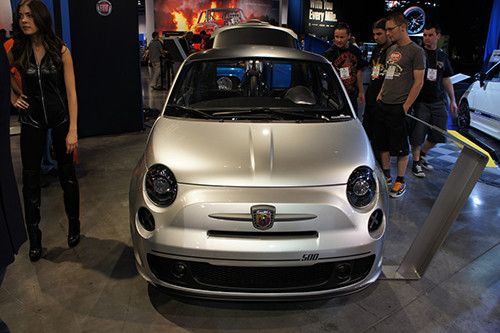 Fiat Brings Café Racer, Beach Cruiser And Magneti Marelli Samplers To SEMA - Fiat 500 Café Racer