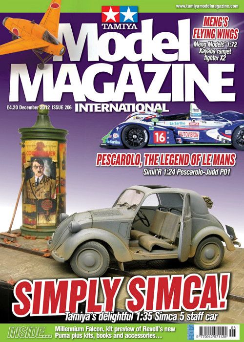 Simply Simca! - Tamiya Model Magazine International Issue 206 12-2012