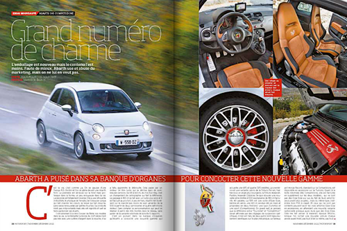 Abarth 595 Competizione - Motor Sport Nº49 11,12-2012