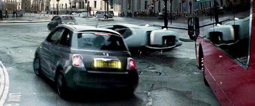 Fiat 500 In “Total Recall”
