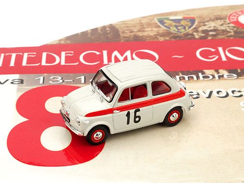 Fiat 500 Sport - XXIV Pontedecimo Giovi 1961 - Brumm 1/43 Ref. S12/36