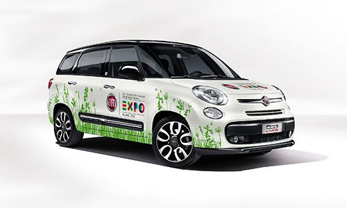 Fiat 500L Living With “Fiat With Expo Milano 2015” Logo (09/2013)