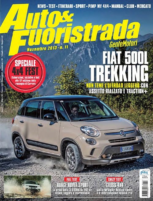 Fiat 500L Trekking - Auto & Fuoristrada No. 11 11/2013