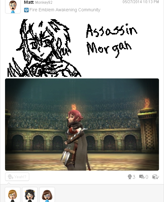 KM64sAssassinMorganDrawingMiiverse_zpsc0