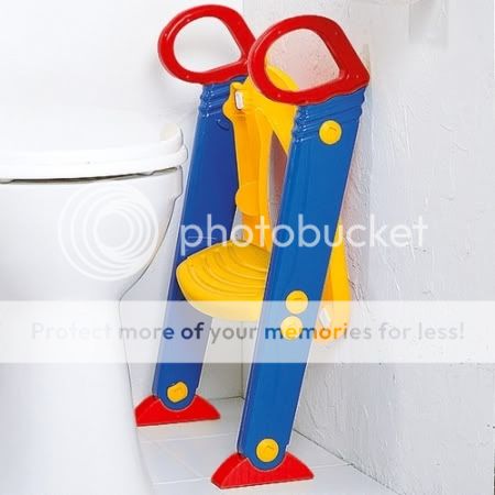 Baby Kids Toilet Training Seat/Trainer Potty ladder KETER Plastic 
