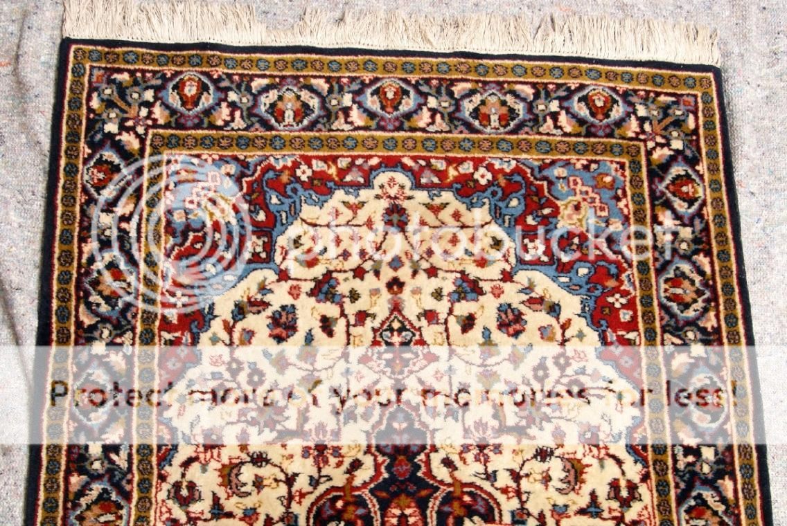 handgeknüpfter Orientteppich Kaschan Persien 162 x 92 cm Kashan