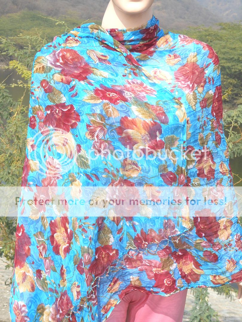   scarf stole pareos floral print Wholesale  INDIA  