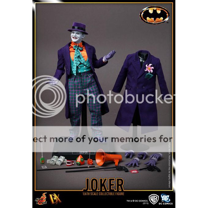 Hot Toys Joker DX08 1/6 Figure from Batman 1989 In Stock DX 08  