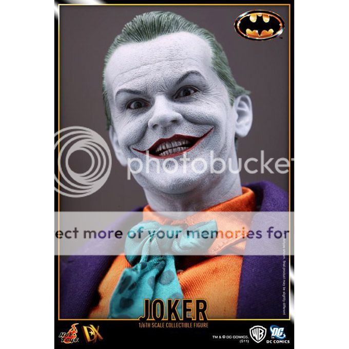 Hot Toys Joker DX08 1/6 Figure from Batman 1989 In Stock DX 08  