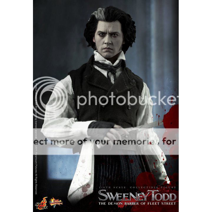 Hot Toys 1/6 Sweeney Todd Demon Barber Street In stock  