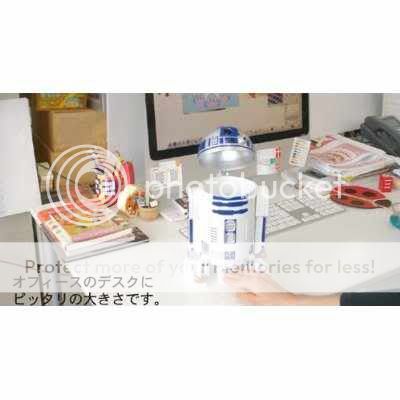 STAR WARS R2 D2 Desktop Trash Can Japan New  
