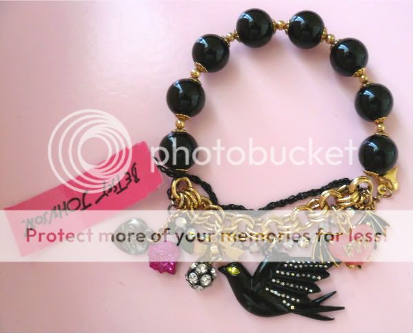 Betsey Johnson Stretch Bracelet from Vampire Collection features 