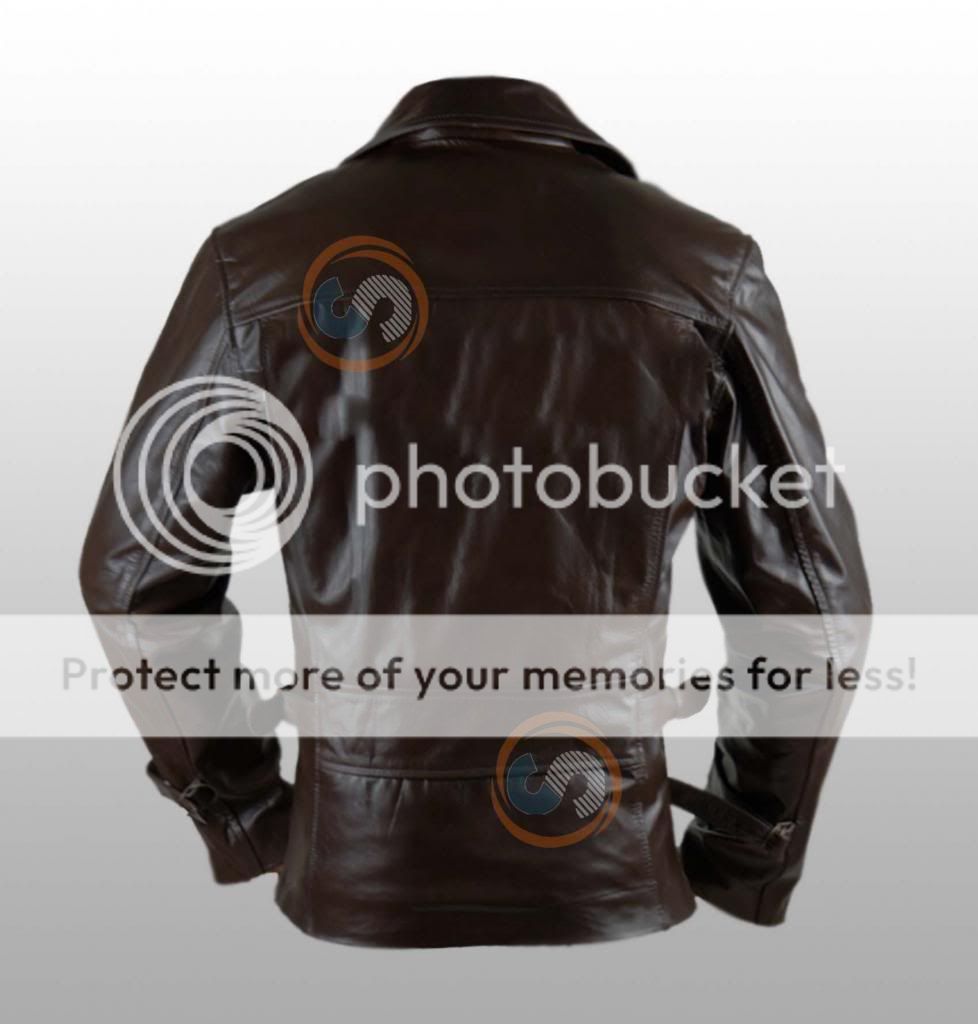 CHRIS EVANS THE FIRST AVENGER BIKER LEATHER JACKET – EXACT REPLICA